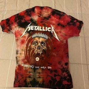 Metallica in Vertigo tee